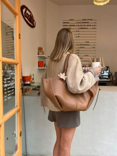 Damen Elegante Vintage Umhängetasche | groß