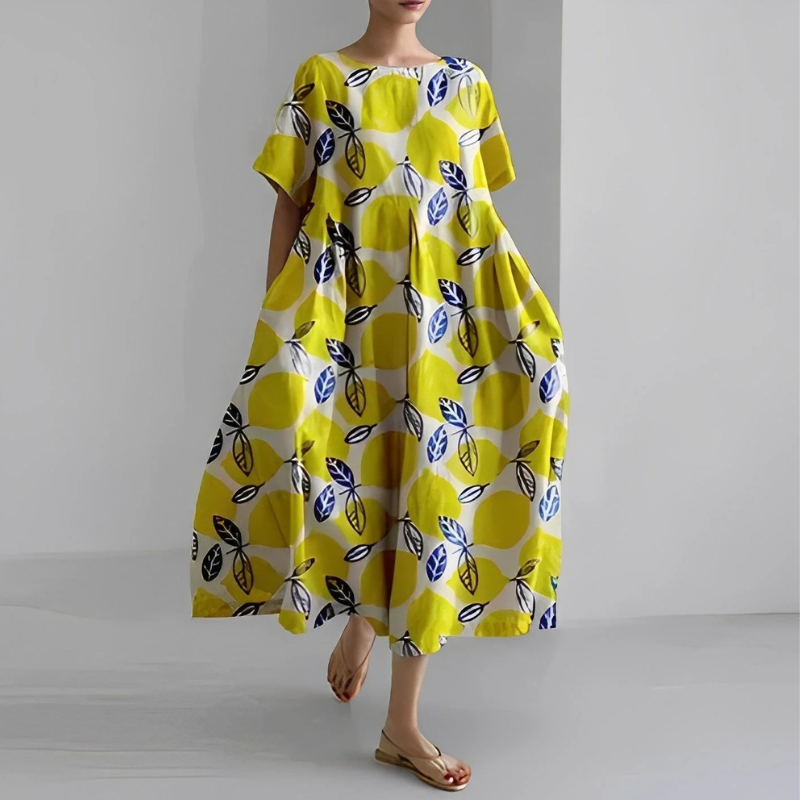 Damen Geblümtes Mutterschaft Sommerkleid | Midi