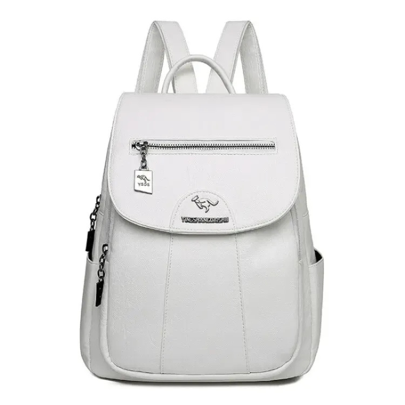 Damen geräumiger Rucksack | reißverschluss