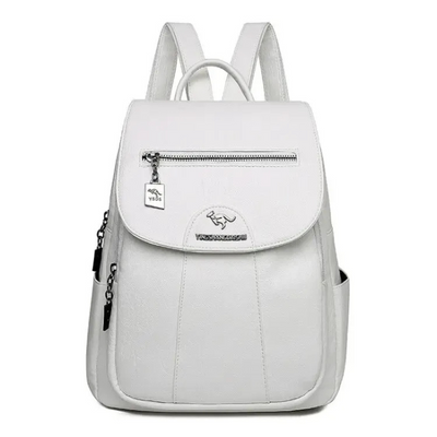 Damen geräumiger Rucksack | reißverschluss