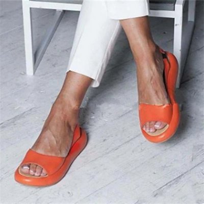 Damen lässige Sommersandalen | Plateau