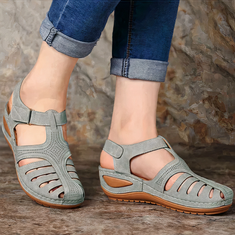 Damen stützende Walkingsandalen | Bequeme