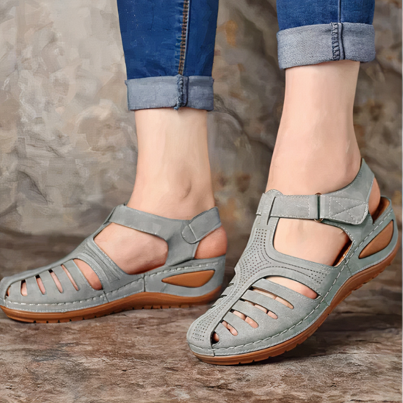Damen stützende Walkingsandalen | Bequeme