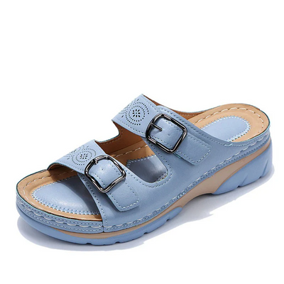 Damen trendige Sommersandalen | Plateau