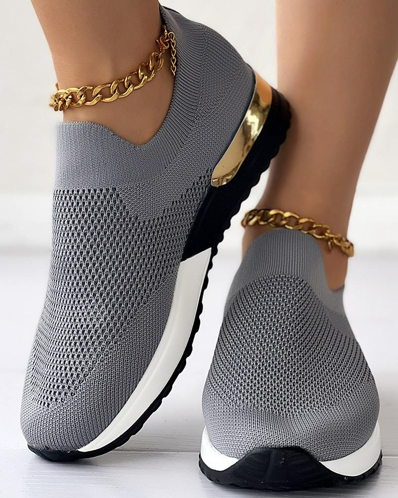 Damen weiche Slip-On-Sneaker | Bequem