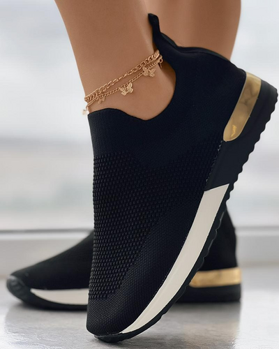 Damen weiche Slip-On-Sneaker | Bequem