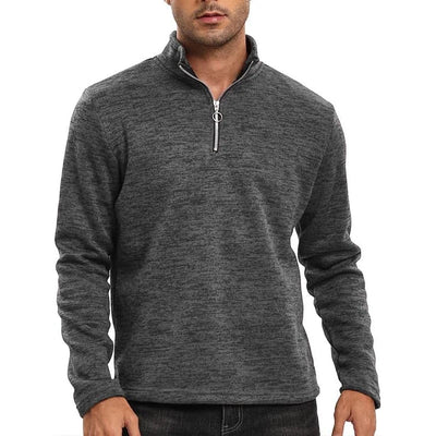 Pullover mit halbem Reißverschluss für Männer