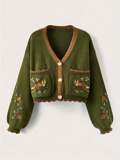 Lässiger Damen-Kuschelkardigan