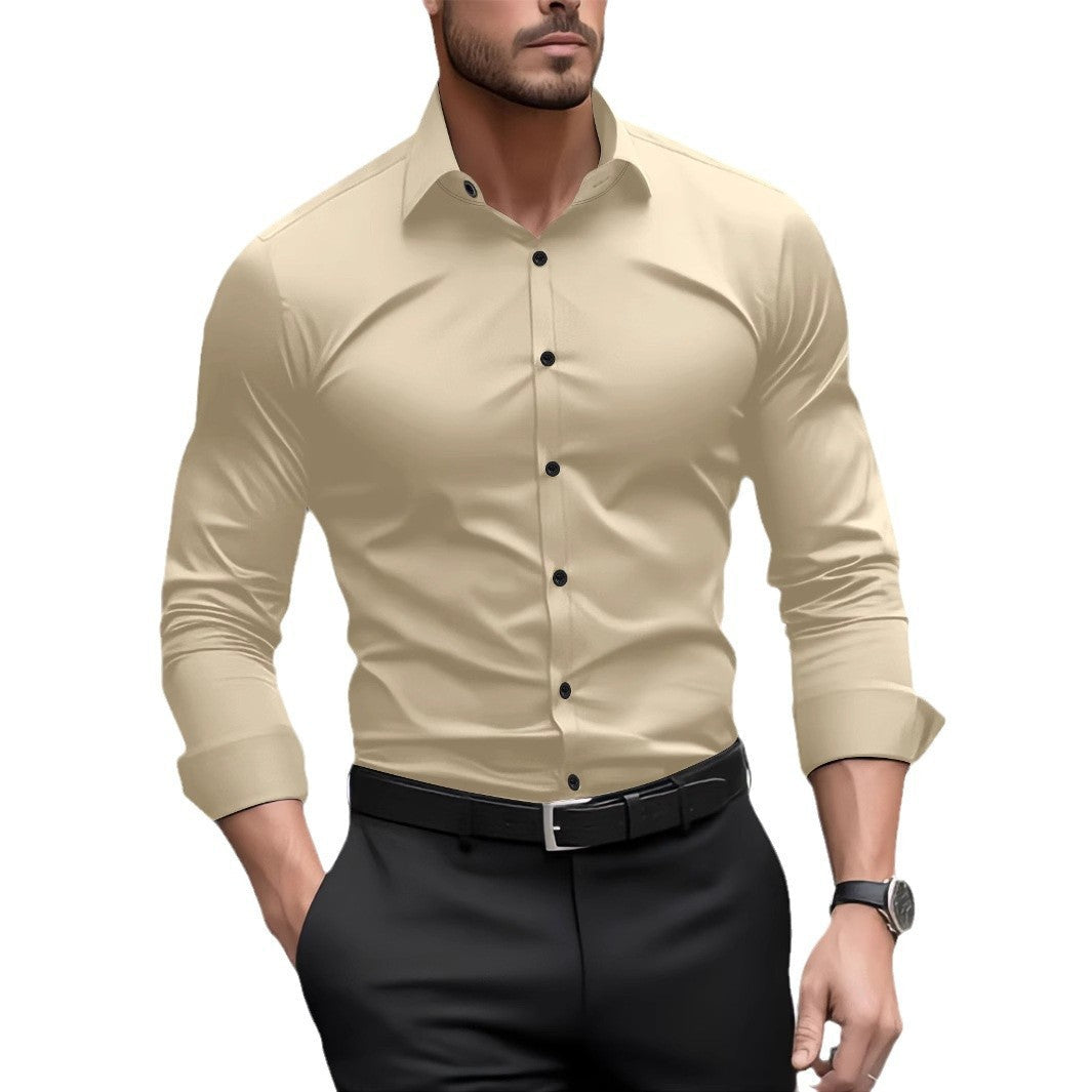 Ronnie – Langes Business-Casual-Hemd für Herren