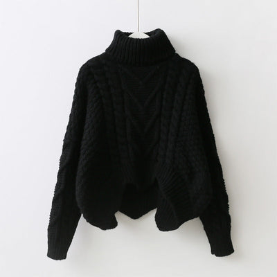 Eleganter dicker Pullover für Frauen