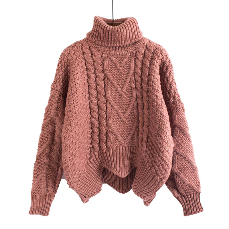 Eleganter dicker Pullover für Frauen