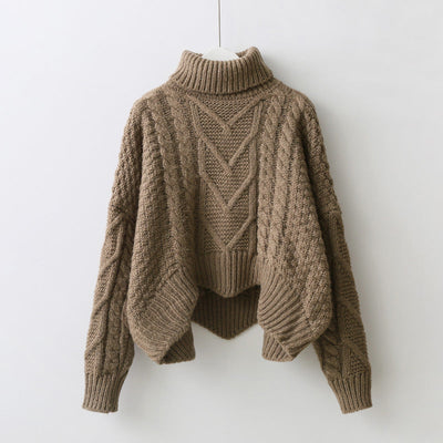 Eleganter dicker Pullover für Frauen