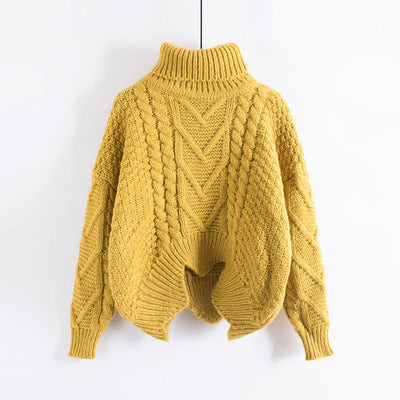 Eleganter dicker Pullover für Frauen