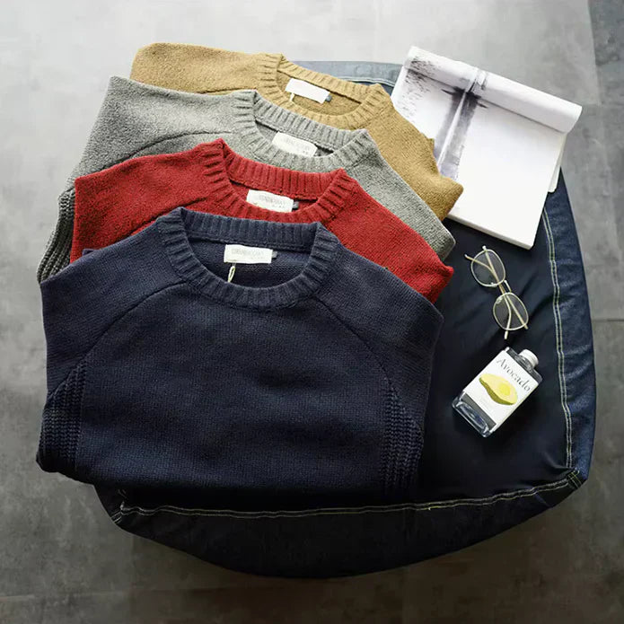 Wollpullover Rot - Alex