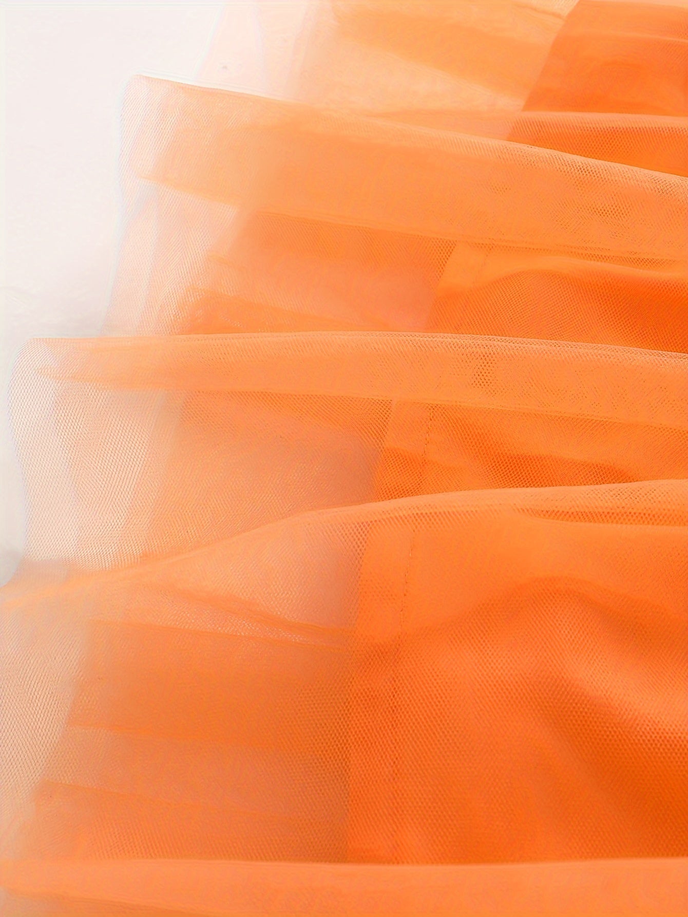 Mädchen Halloween Langarm Kleid mit gestricktem Oberteil und Tüllrock