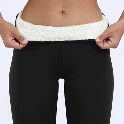 Fleecegefütterte Leggings für Damen