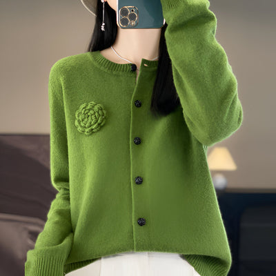 Isa | Luxuriöses Merino-Cashmere-Sweatshirt