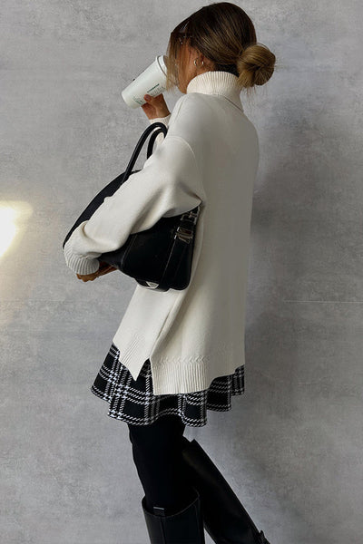 Catalina® | Cremefarbener Strickpullover