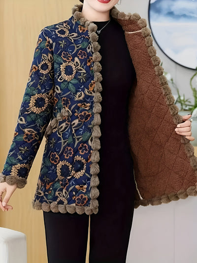 Brandis | Elegante Floral Print Jacke