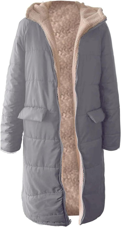 Wendbare Fleecejacke Blau - Nova