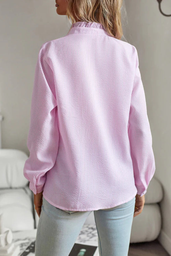 Iris® | Gerüschtes Langarmoberteil