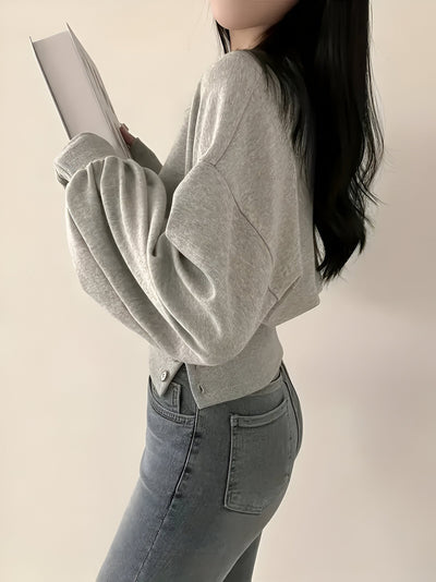 Klaudia | Langärmeliger Strickpullover