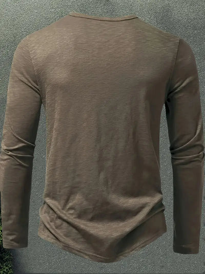 Zekeriya – Langarmhemd mit Knöpfen