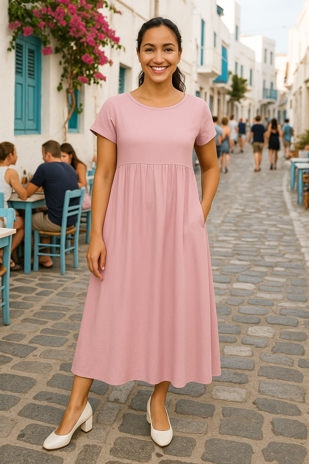Munia - Minimalistisch, feminin und bequem - Lässiges Kleid