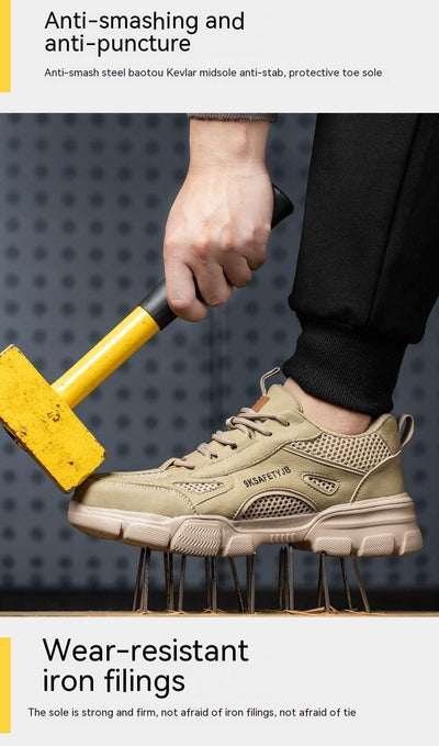 Adrian – Herren Sicherheitsschuhe mit Stahlkappe