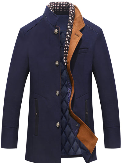 James | Gemütlicher Wollmantel für Winterkomfort