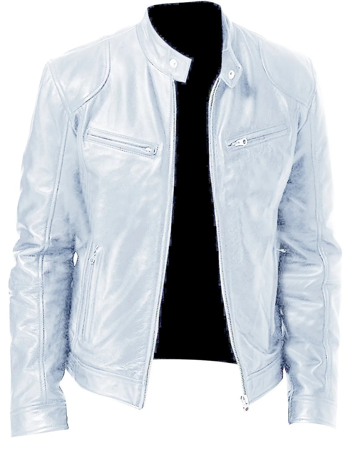 Klassische Lederjacke für Herren