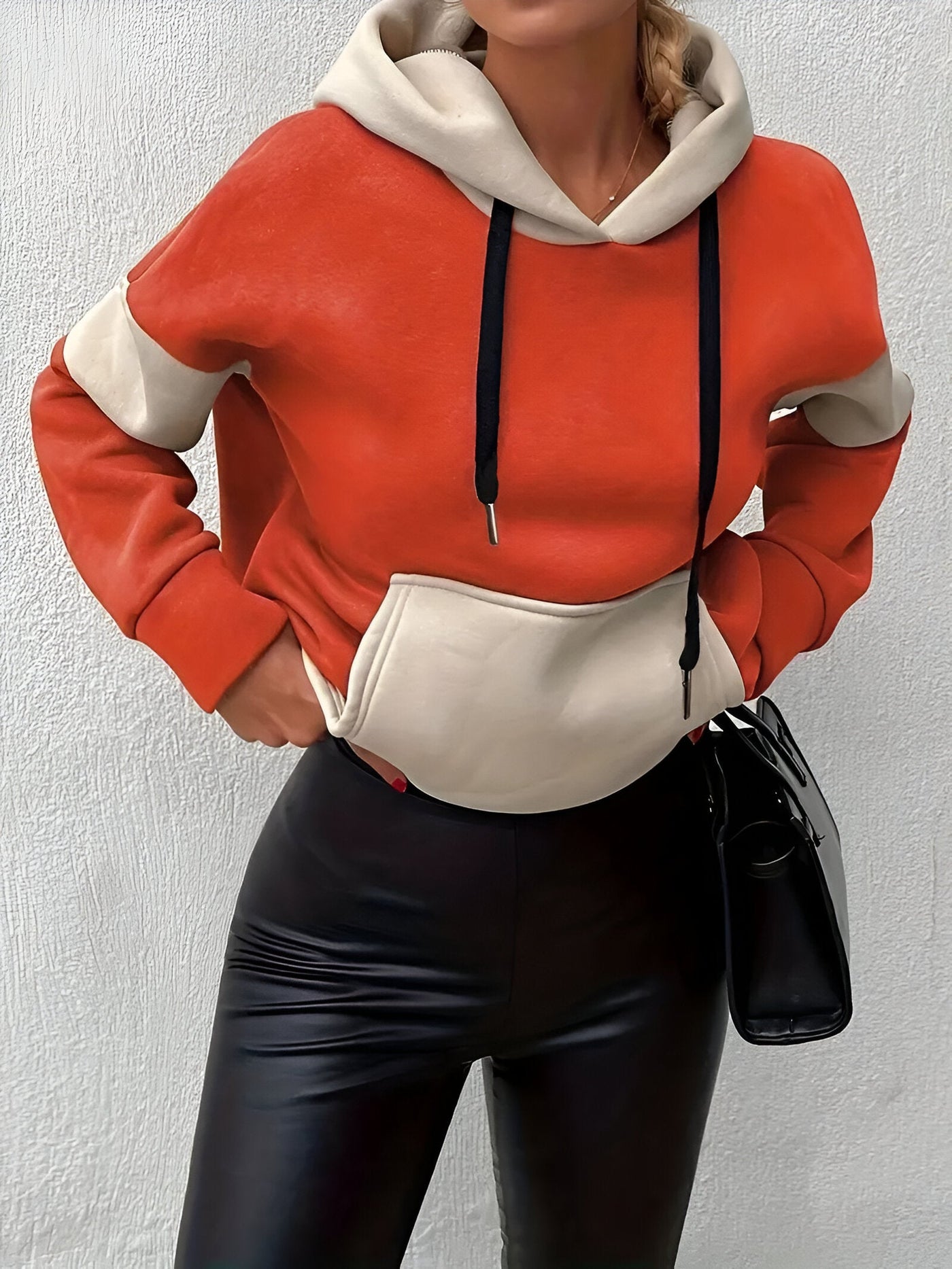 Leni | Farbblock-Hoodie