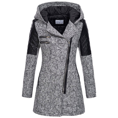 Schwarze Winterjacke – Emma