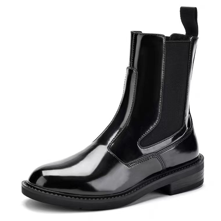 Andrea – Britische Martin-Stiefel aus veganem Leder