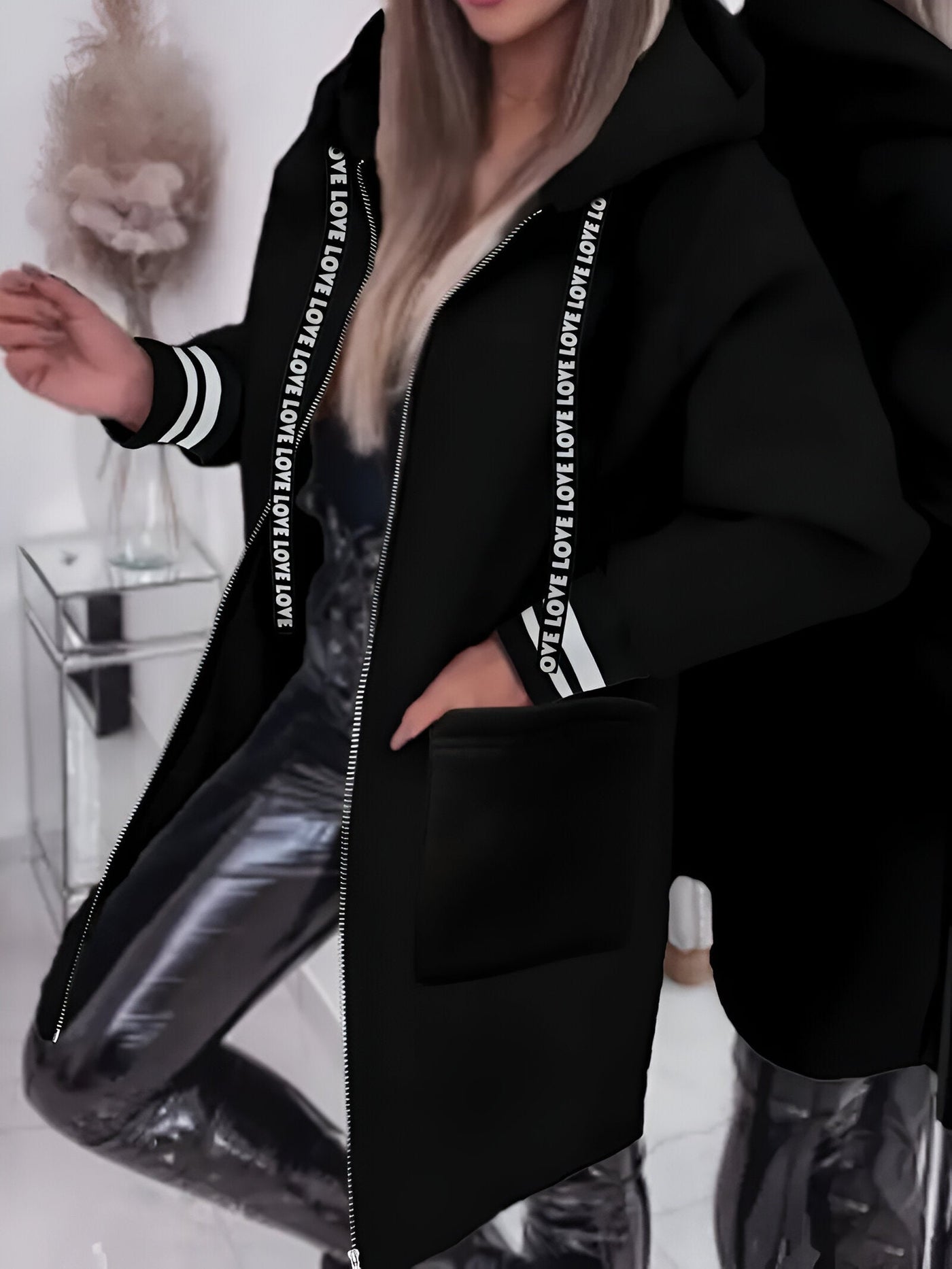 Carmen | Casual Zip-Up Hooded Jacket für Herbst & Winter