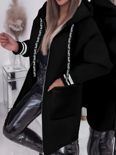 Carmen | Casual Zip-Up Hooded Jacket für Herbst & Winter