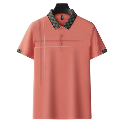 Benjamin – Stickerei-Poloshirt mit kurzem Ärmel für Herren