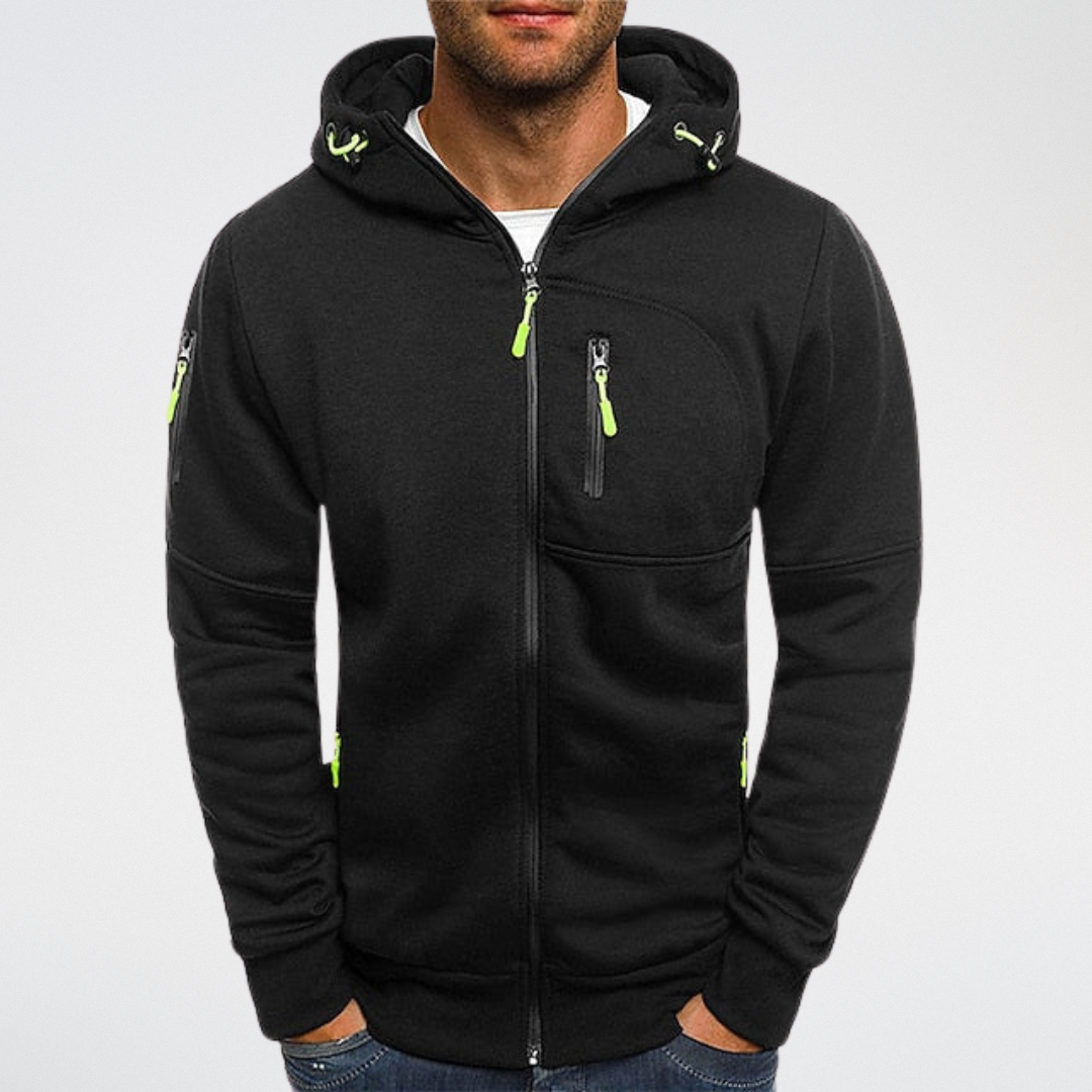 Urban Utility Zip-Up Hoodie für Männer