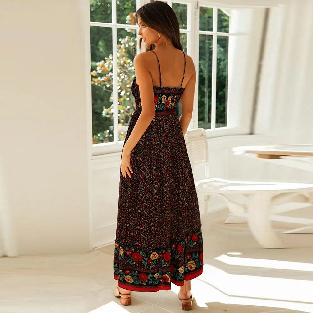 Alviora – das blumenkleid im boho-stil für einen selbstbewussten sommerauftritt