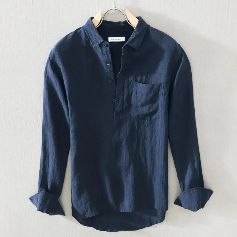 Herren atmungsaktives Hemd | Langarm