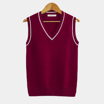 Herren elegante ärmellose Weste | Pullover