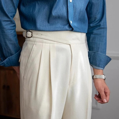 Herren elegante Vintage-Hose | Anzug