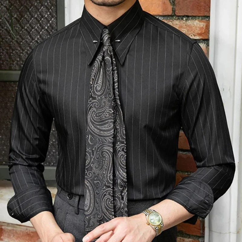 Herren elegantes Businesshemd | Weiß