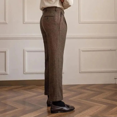 Herren moderne gerade Hose | Anzug