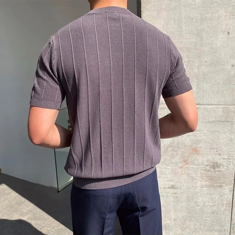 Herren stylisches Sommer-T-Shirt | Kurzarm