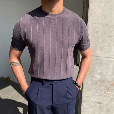 Herren stylisches Sommer-T-Shirt | Kurzarm
