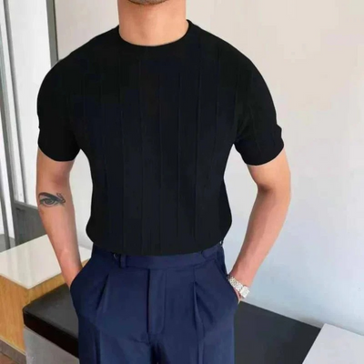 Herren stylisches Sommer-T-Shirt | Kurzarm
