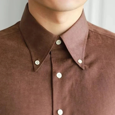 Herren Vintage-Businesshemd | Langarm