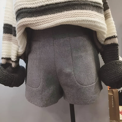 Vera | Wollene Shorts mit schickem Stil