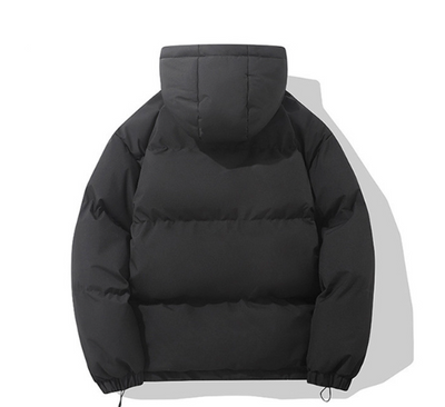 Trendige Puffer Kapuzenjacke
